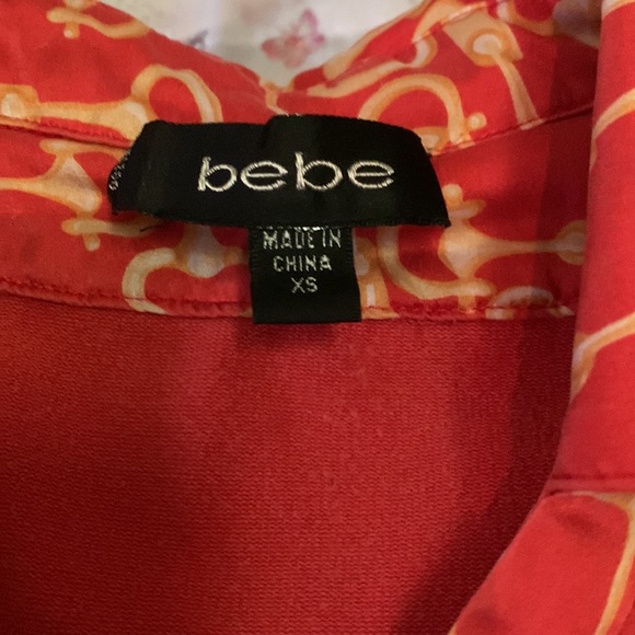 Bebe vintage shirt with belt loops - Picture 6 of 7
